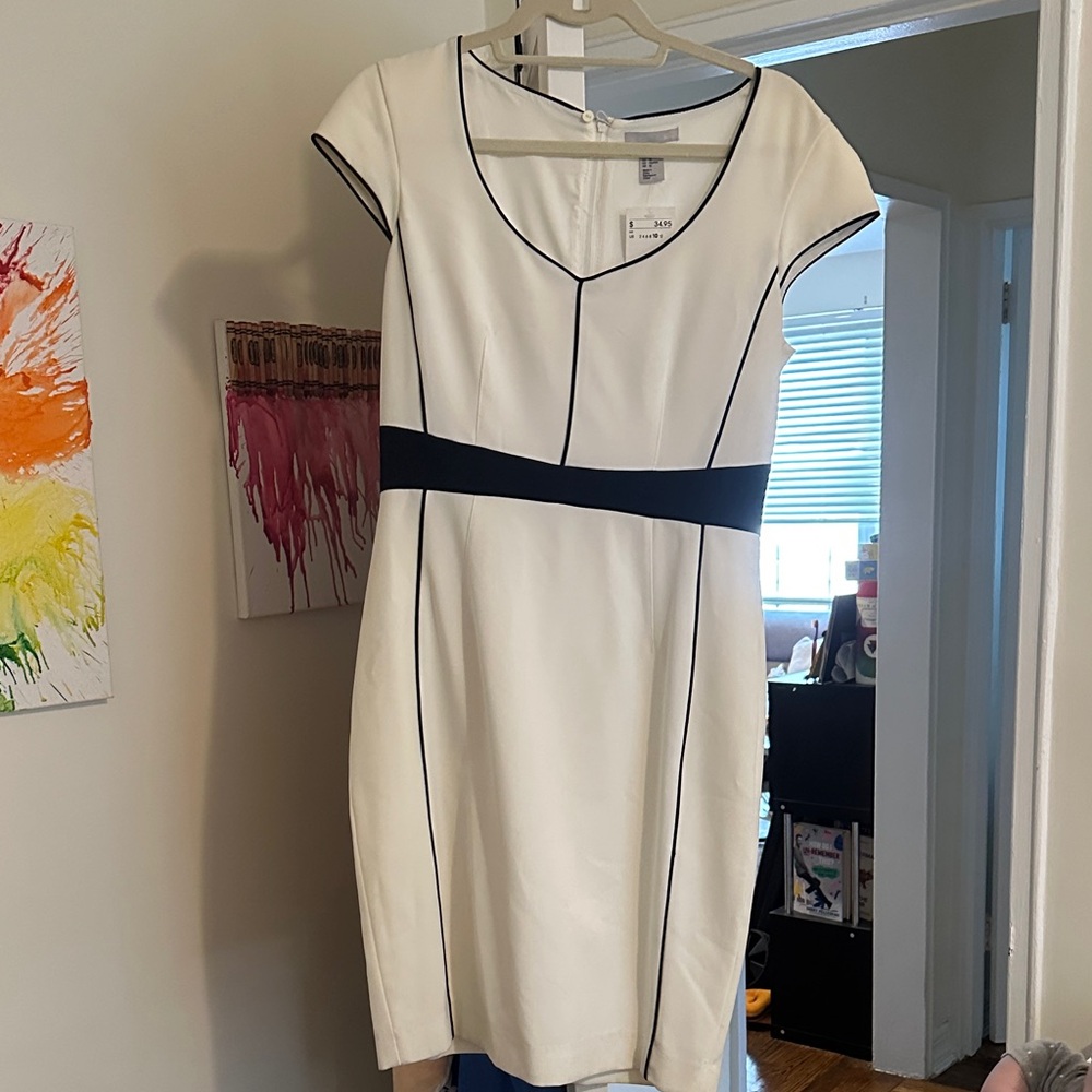 NWT Professional H&M White Dress